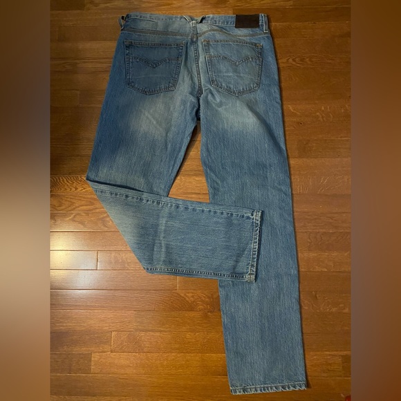 Harley Davidson Motorcycle Jeans Medium Blue Wash Size 36 X 34 - Picture 6 of 12